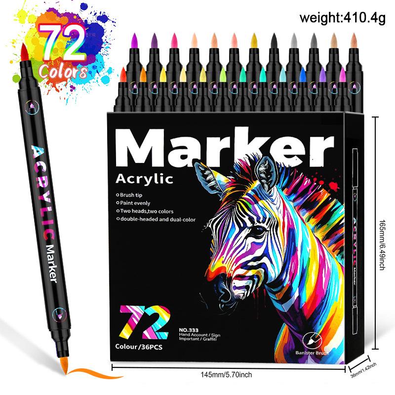Professional Grade Markers Pen with Refillable Ink System for Cost Effective Art Production in Studios and Design Classes