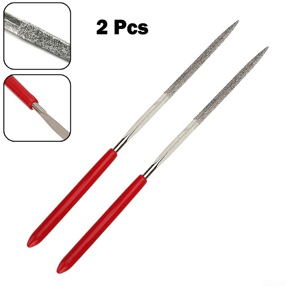 Алмазные пилки Diamond Nonslip Plastic Silver + Red Steel