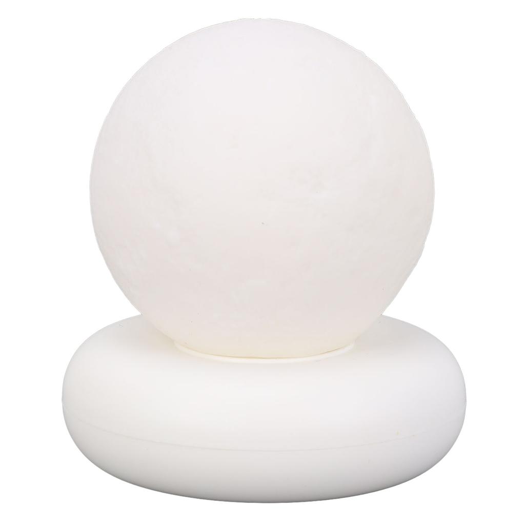 Moon Night Light Rechargeable Soft Lighting Tap Control Bedside Night Light for Bedroom