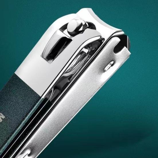 Набор из 4 кусачек для ногтей из нержавеющей стали с коробкой для хранения с защитой от брызг. Простой в использовании набор для маникюра и педикюра для ухода за ногами. Уход за ногтями.