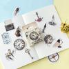 46pcs Vintage Gothic Decoration DIY Paper Stickers Daily Clippings Planner Kawaii Sticker Engo