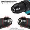 288VF 3 в 1 350 Нм 1/2" Ударная дрель с набором сверл + Отвертка Электроинструмент Перезаряжаемая Беспроводная дрель Бесщеточный Ударный гайковерт