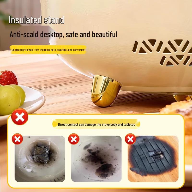 ShangKaoJia Smokeless Charcoal Grill and BBQ Skewer Stove