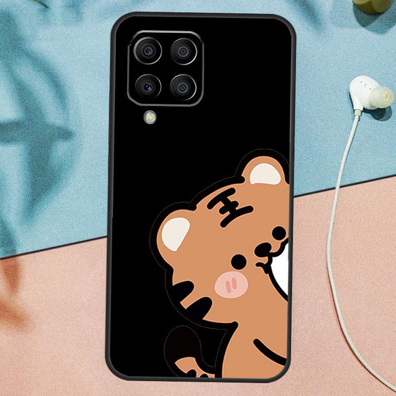 Забавный Чехол с Животными Кошки Собака Тигр Пара Для Samsung Galaxy M54 M14 M34 M13 M53 M56 M52 M32 M16 M11 M21 M31 M35 M12 M15 M36 M55