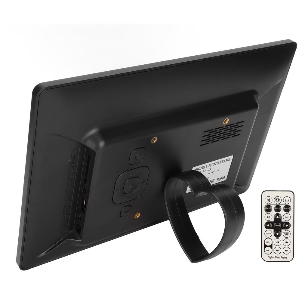 Цифровая фоторамка 10 дюймов HD LED экран слайд-шоу часы музыкальная функция электронный альбом с