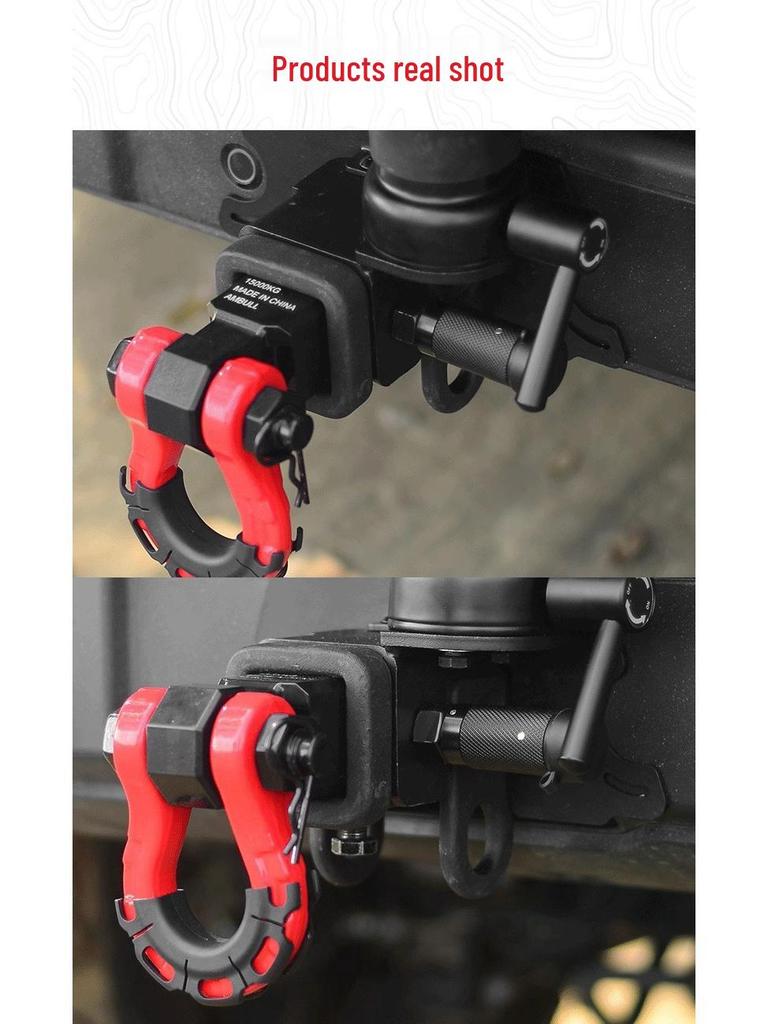 Универсальный фиксатор сцепного устройства Замок для фаркопа прицепа с антикоррозийным ремешком и 2 ключами для защиты от кражи