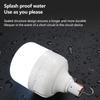 20/40/80/100W Usb Rechargeable Led Bulb Camping Light Hanging Tent Work Light Portable Emergency Bulb For Garden Outdoor
