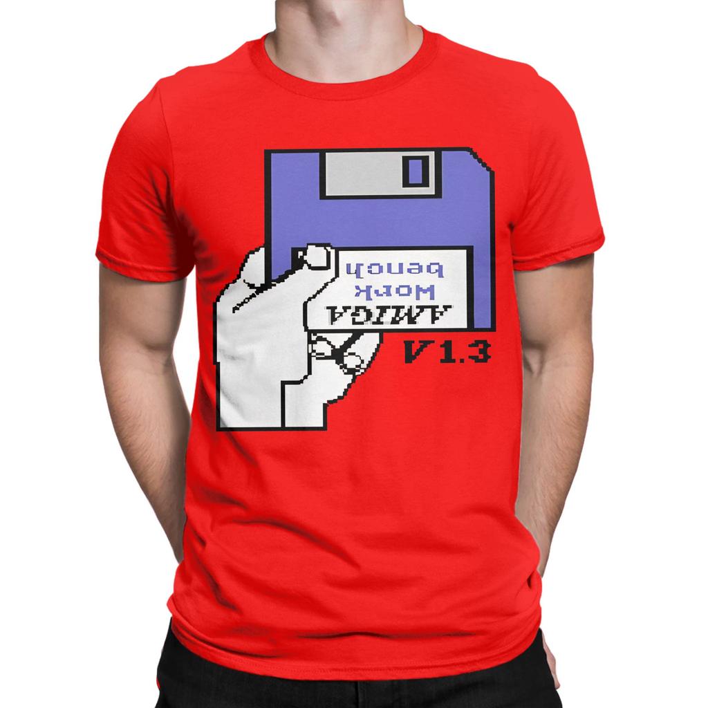 Workbench Hand Funny 100 Cotton Tshirt Commodore Amiga 500 Tops Tees For Unisex