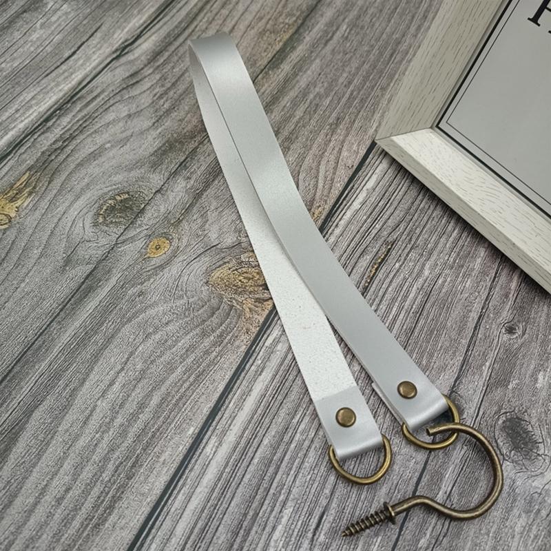 2 Pcs Leather Curtain Tiebacks Leather Curtain Buckle Creativity Curtain Holdbacks European Classic Retro Curtain Ties