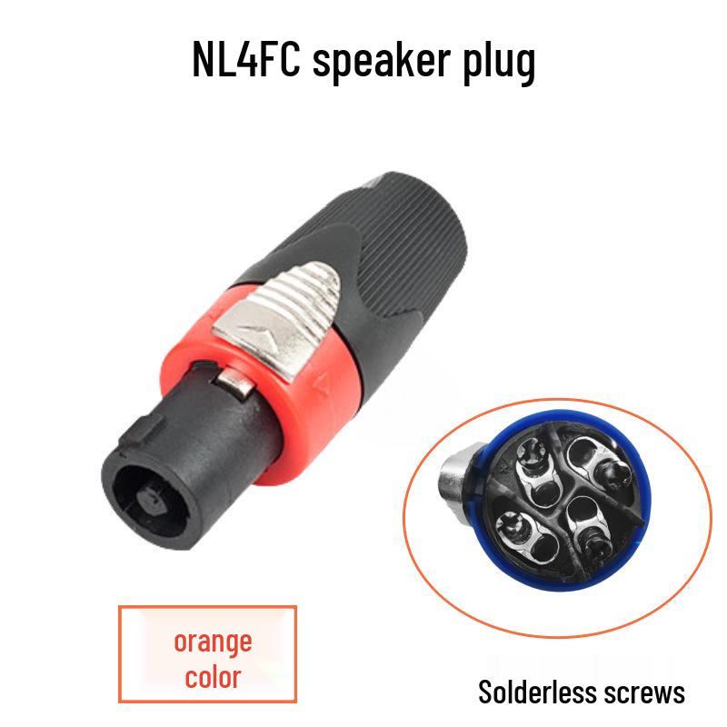 NL4FX 4-контактный Speakon female разъем для мощных сценических акустических систем