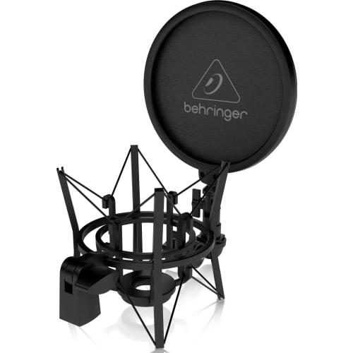 Behringer TM1 Condenser Microphone, Large Diaphragm, Cardioid Pattern, Includes XLR Cable, Dust Cover, and Shock Mount with Pop Filter