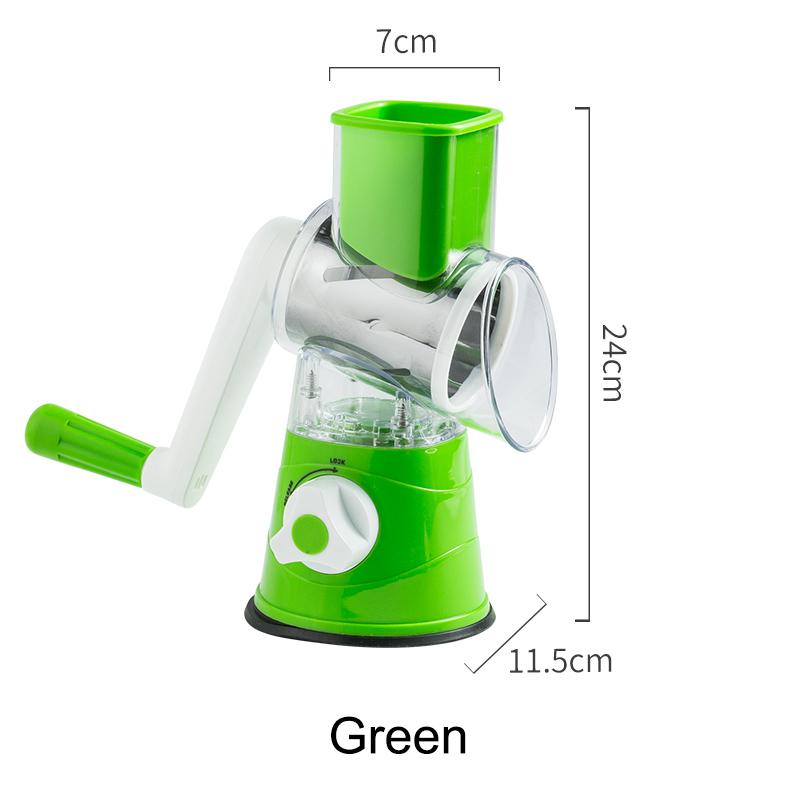 3 в 1 многофункциональная овощерезка кухонный инструмент вращающаяся терка нарезка ломтиками терка ручная нарезка картофеля кухонные принадлежности