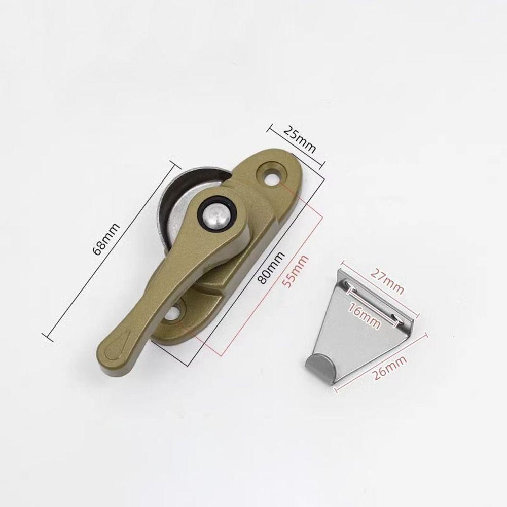 Hardware Window Safety Lock Double-sided Sliding Door Lock New Window Lock Buckle Door and Window
