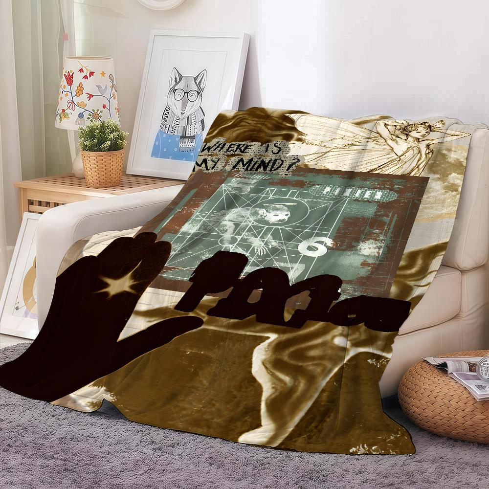 Rock Band P Pixies Doolittle Blanket Warm And Soft Suitable For Bedroom Living Room Sofa Bed Office Travel Camping