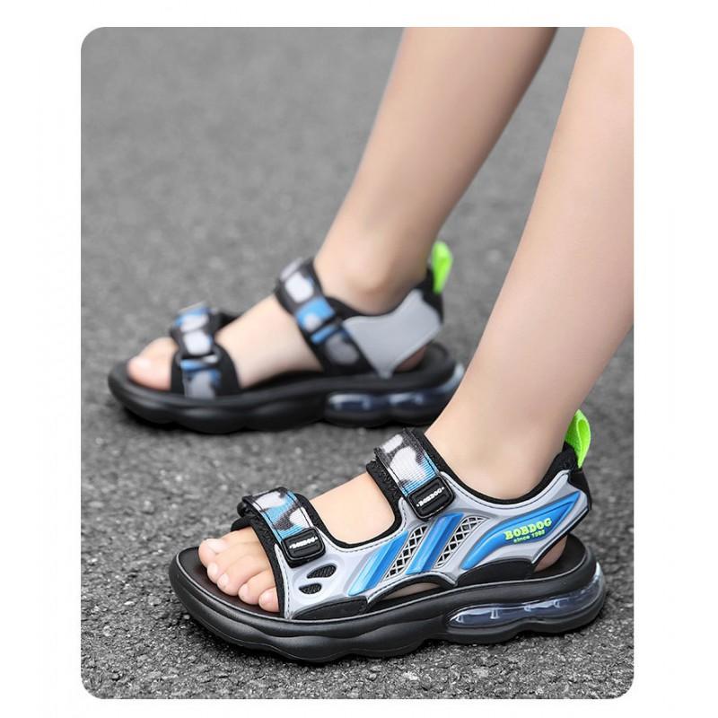 Bobdog Children's Shoes Sports Sandals 2026 New Style Fashionable Middle-aged Open-toed Boys's Beach