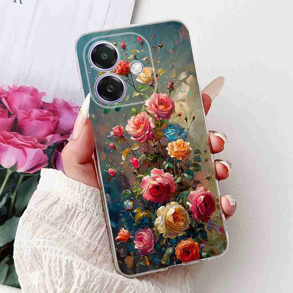 Для Oppo A3 4G CPH2669 Чехол Популярный Расписной Мягкий Силиконовый Чехол для Телефона Для Oppo A3X A3 X 5G CPH2681 Задняя Крышка Корпус