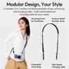 Y-Flex Strap YF01 Camera/Phone Shoulder Strap Wrist Strap Featuring Type-C Data Transfer Cable For Outdoor Photography
