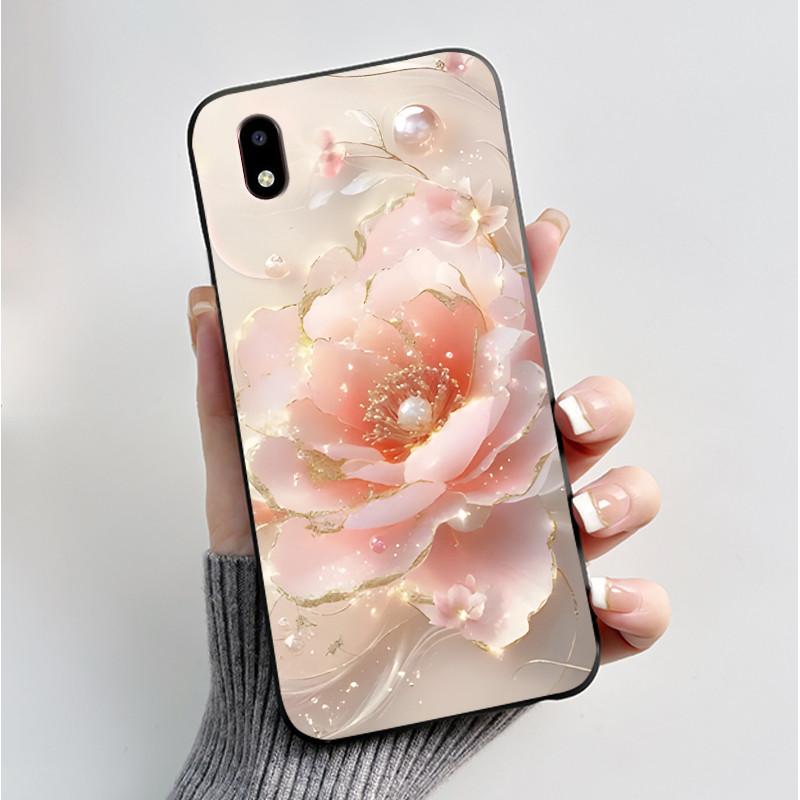 Case For ZTE Blade A3 2020 Phone Case Protective Soft Silicone Black Tpu Aesthetic Luxury Fashion Butterfly Flowers Back Cover