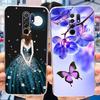New For Xiaomi Redmi 9 Case Cute Cat Luxury Flower TPU Soft Silicone Clear Cover For Xiaomi Redmi 9 9A 9a 6.53"Bumper Phone Case
