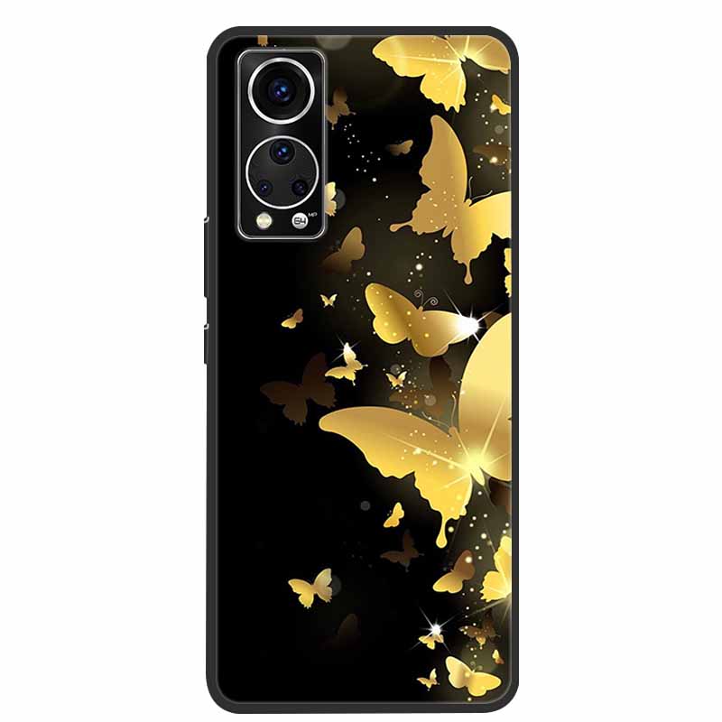 Чехол для телефона ZTE Axon 30 Cover Крутой Волк Лев Тигр Черный Силикон Мягкий Funda Для ZTE Axon 30 Задняя крышка Чехол Axon30 5G Coque