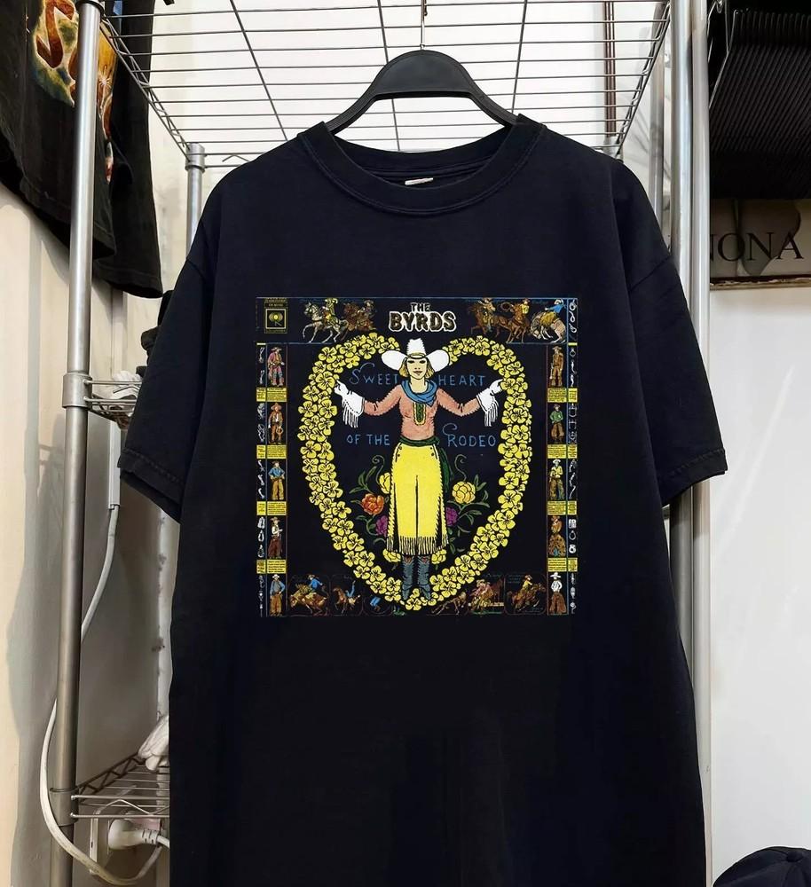 Футболка The Byrds Band Sweetheart of the Rodeo Полный размер S-4XL