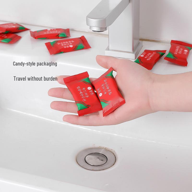 Дорожный набор Liangqi Youpin: Портативные одноразовые полотенца для лица из чистого хлопка