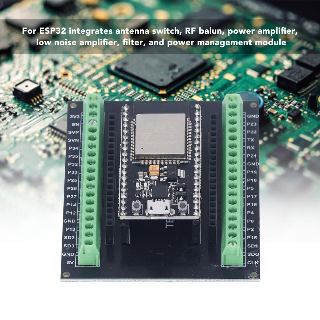For ESP32 Development Board Compatible with for NodeMCU 32S Lua 38Pin GPIO Board