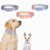 With Buckle Dog Collar Nylon Pet Dog Necklace Durable Pets Collars  Small Medium Large Dogs
