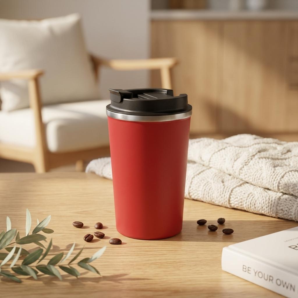 Classic Business Gifts 380ml Stainless Steel Smart Double Wall Travel Thermos High Quality Portable Vacuum Drinkware
