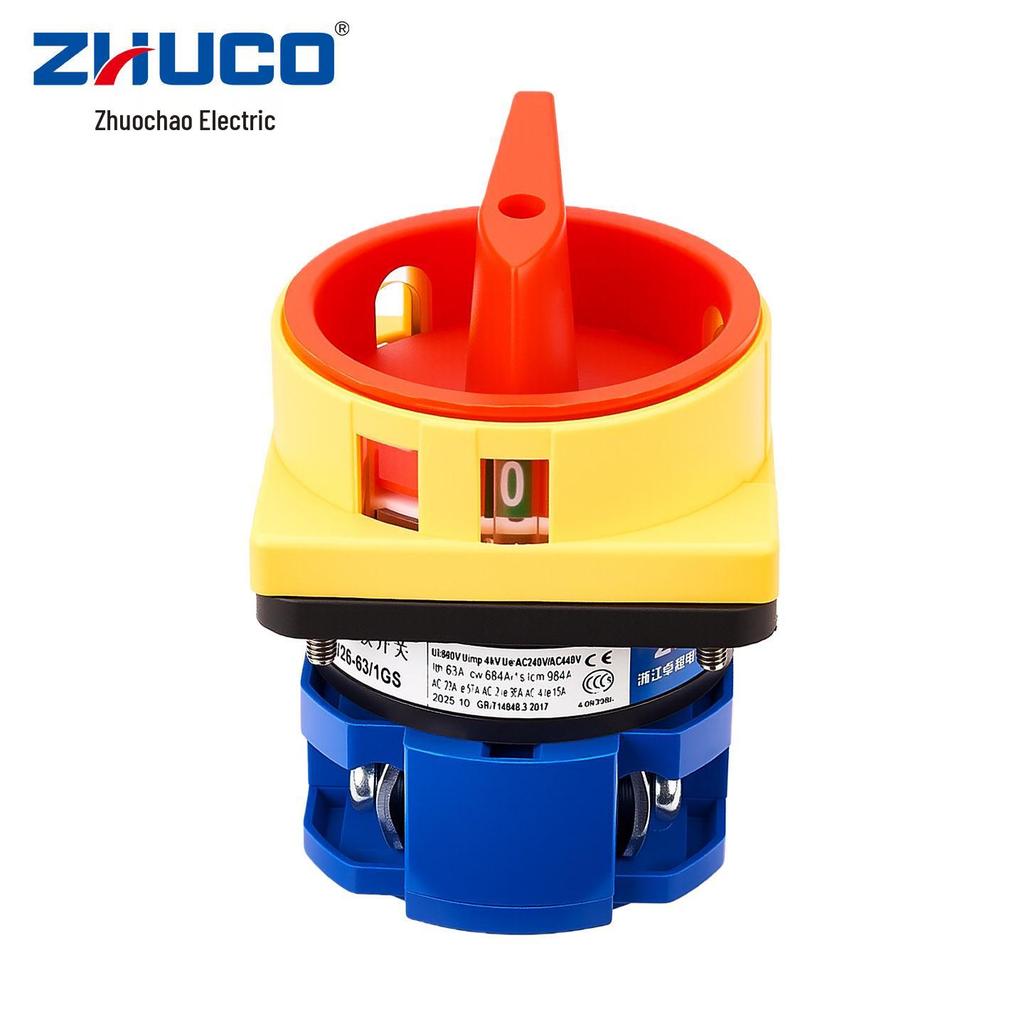 Zhuochao SZW26-63/1GS ON-OFF Two-Position Power Disconnect and Changeover Switch
