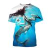 Сексуальная русалка 3D принт повседневные футболки Ocean Girl мода мужские женские повседневные уличные футболки Harajuku хип-хоп уличные детские футболки топы
