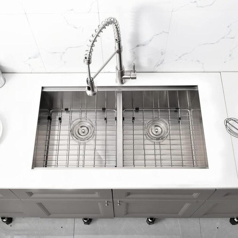 TLXT 304 Stainless Steel Double Bowl Kitchen Sink