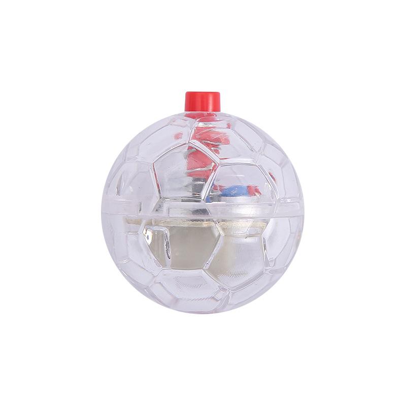 Pet Luminous Cat Teaser Ball Sports Interactive Entertainment Cat Toy Self-hi Smart Cat Teaser Set Plastic Football