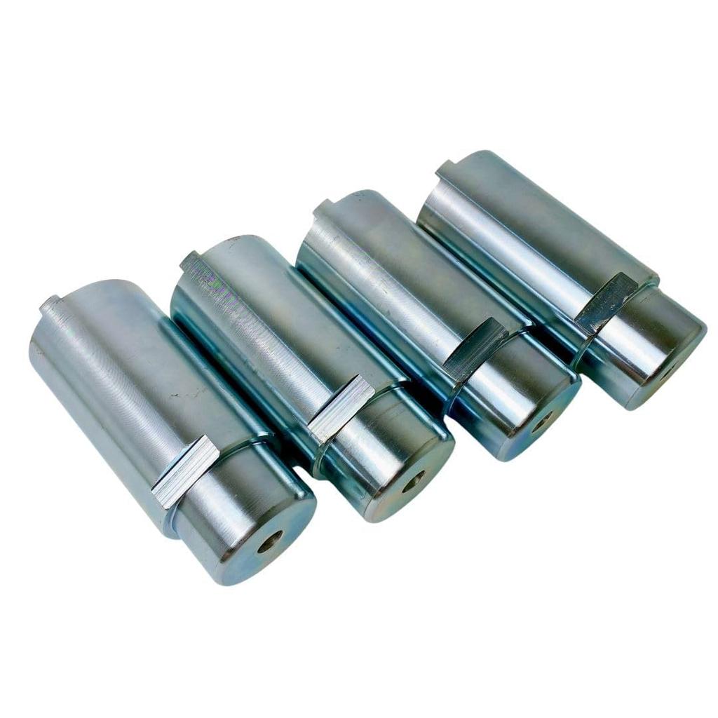 Комплект из 4 удлинителей Bishamon Lift диаметром 50 мм x новых 10 см, совместимых с оригинальным подъемником, изготовленных в Японии, двухстоечные крепления, 100 мм, модель, адаптер,