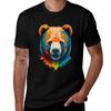 Papa Bear T-Shirt Anime T Shirts for Man T Shirt Man Casual Anime T Shirts Oversize T-Shirt
