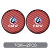 Non-slip Car Water Coaster Cup Carbon Fiber PVC Coaster Mat Accessories For BMW E46 E90 E60 F10 E39 F30 E36 F20 E87 E90 E70 E91 23EG
