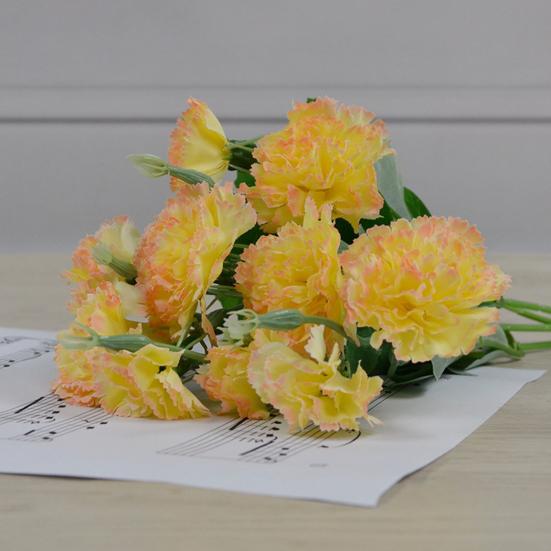 Искусственное растение, яркие, экологически чистые, многоразовые, красивые, для дома и сада, гвоздика, альбом для вырезок, искусственные цветы на день рождения