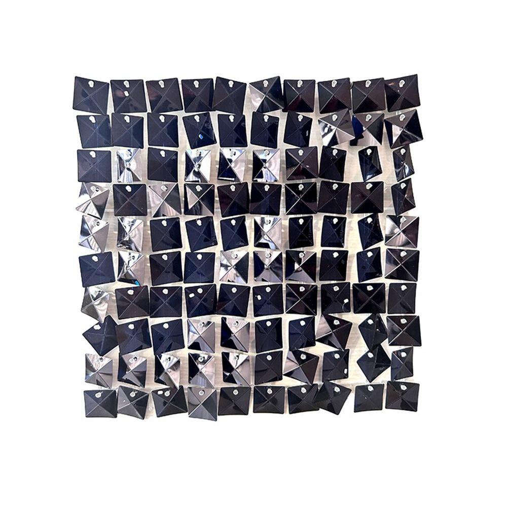 Блестящие квадратные панели с пайетками для декора стен, фотофон для детского душа, новые декоративные панели для фона