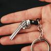 Alloy Pistol Mini Gun Metal Keychain Pistol Revolver Shooting Gun Keychain Fidget Toy Gun Toy Christmas Gift DecorationToys 5cm