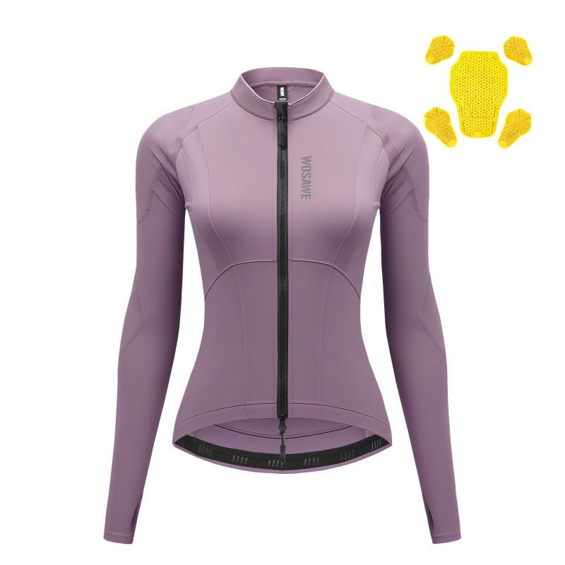 1 Motorcycle Protective Riding Shirt With Removable Armor Pads Elbow Shoulder Back Adult Unisex Sporty Fit