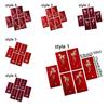 6pcs 2026 Year of Horse Red Pocket Bronzing Gift Envelope New Year Red Envelopes  Marriage Birthday