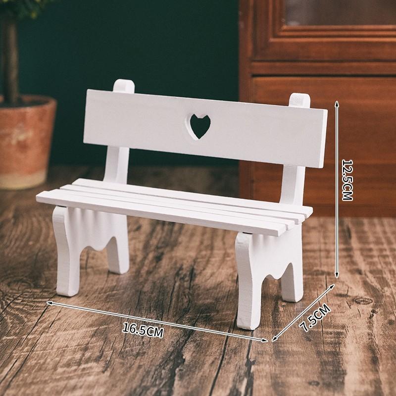 Маленький деревянный стул Студийный реквизит Для фотофонов Идеально для креативной постановки