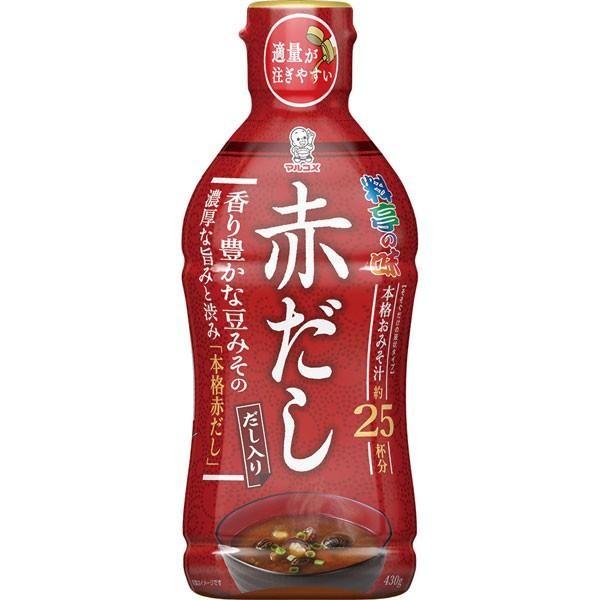 Japan Marukome Liquid Miso (Shellfish soup stock / Aka-dashi / Ryotei no Aji / Reduced Salt / Koji Bijin) 430g