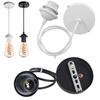 Fitting Lantern E27 Retro Lampshade DIY Bulb Base Line Lamp Holder Ceiling Light