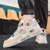 Fashion Men Casual Sneakers Breathable Leather Fashion Flats Youth Student Platform Shoes Comfortable High Top Shoe Tennis Shoes for Men