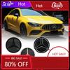 Car Sticker New 2025 For Mercedes Benz Chrome Silver Newest 3D Front Grille Emblems For Mercedes Benz C W205 A W177 S W217 SL R2