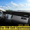 Чехол на приборную панель автомобиля, солнцезащитный козырек, анти-УФ-ковры, нескользящий коврик для Volkswagen VW Golf Sportsvan 2014 2015 2016 2017
