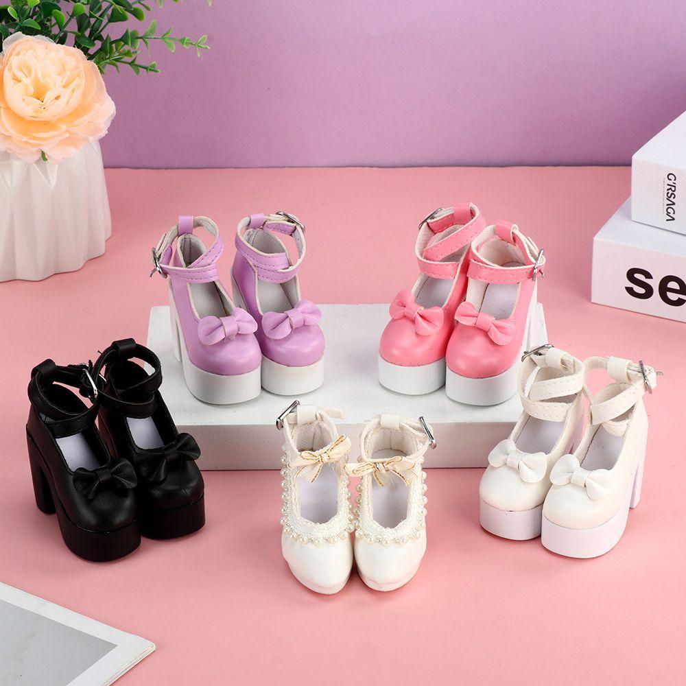 7.8CM Doll Wearing 5 Styles 60cm Doll Boots Play House Accessories Differents Color Fabric Shoes