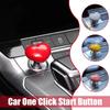 Кнопка запуска в форме сердца Push Start Автоматическое зажигание Автомобильная крышка Push-Start One-Touch But J6O5