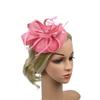 Шляпки-fascinator с перьями Цветочные аксессуары для волос Модный макияж Выпускной Женщины